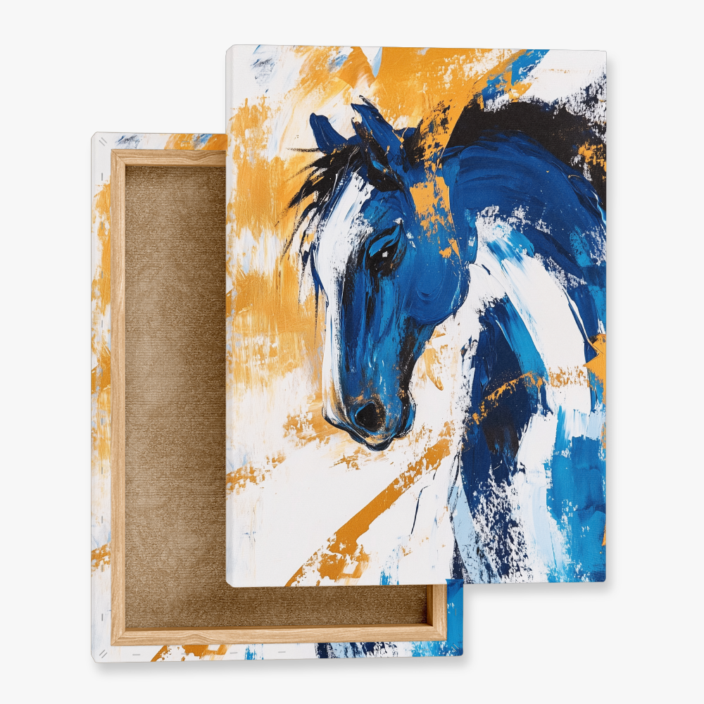 Tableau Cheval Abstrait