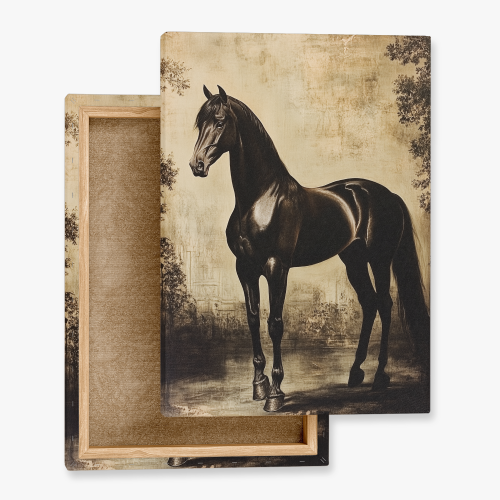 Tableau Cheval Ancien