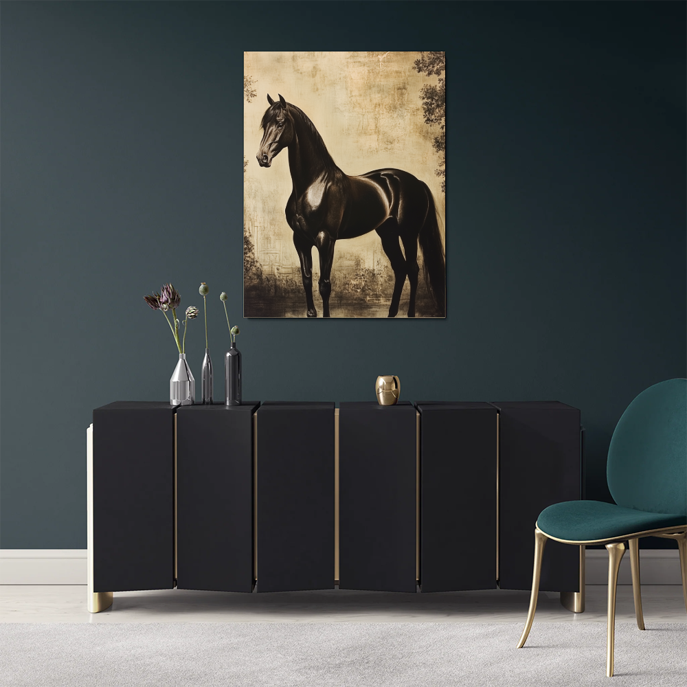 Tableau Cheval Ancien