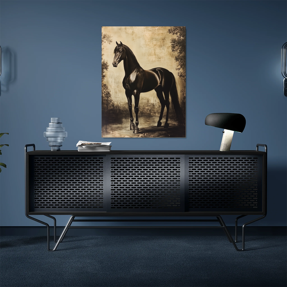 Tableau Cheval Ancien