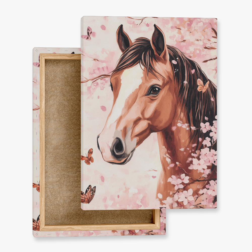 Tableau Cheval Chambre Fille