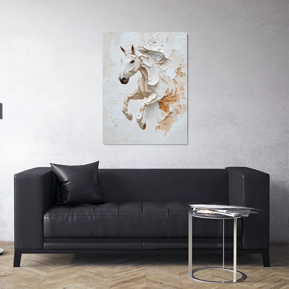 Tableau Cheval Peinture