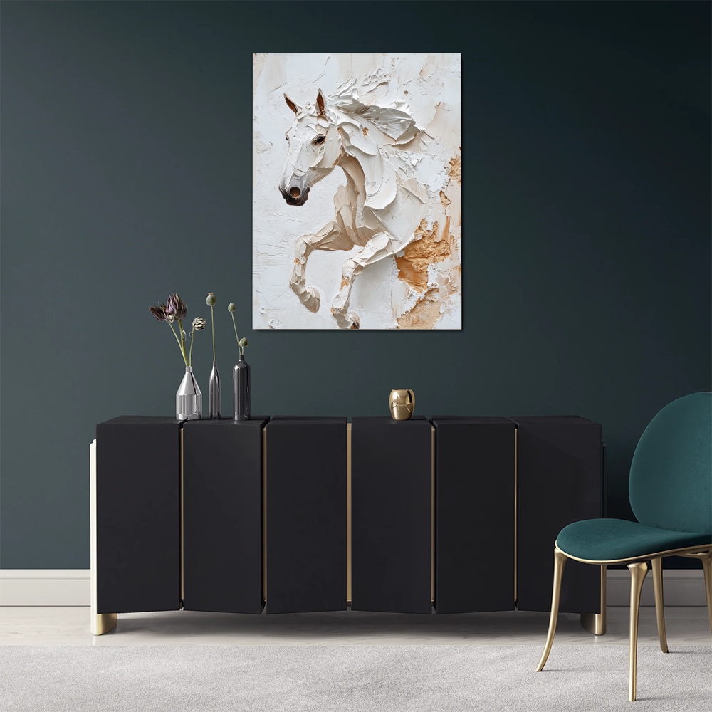 Tableau Cheval Peinture