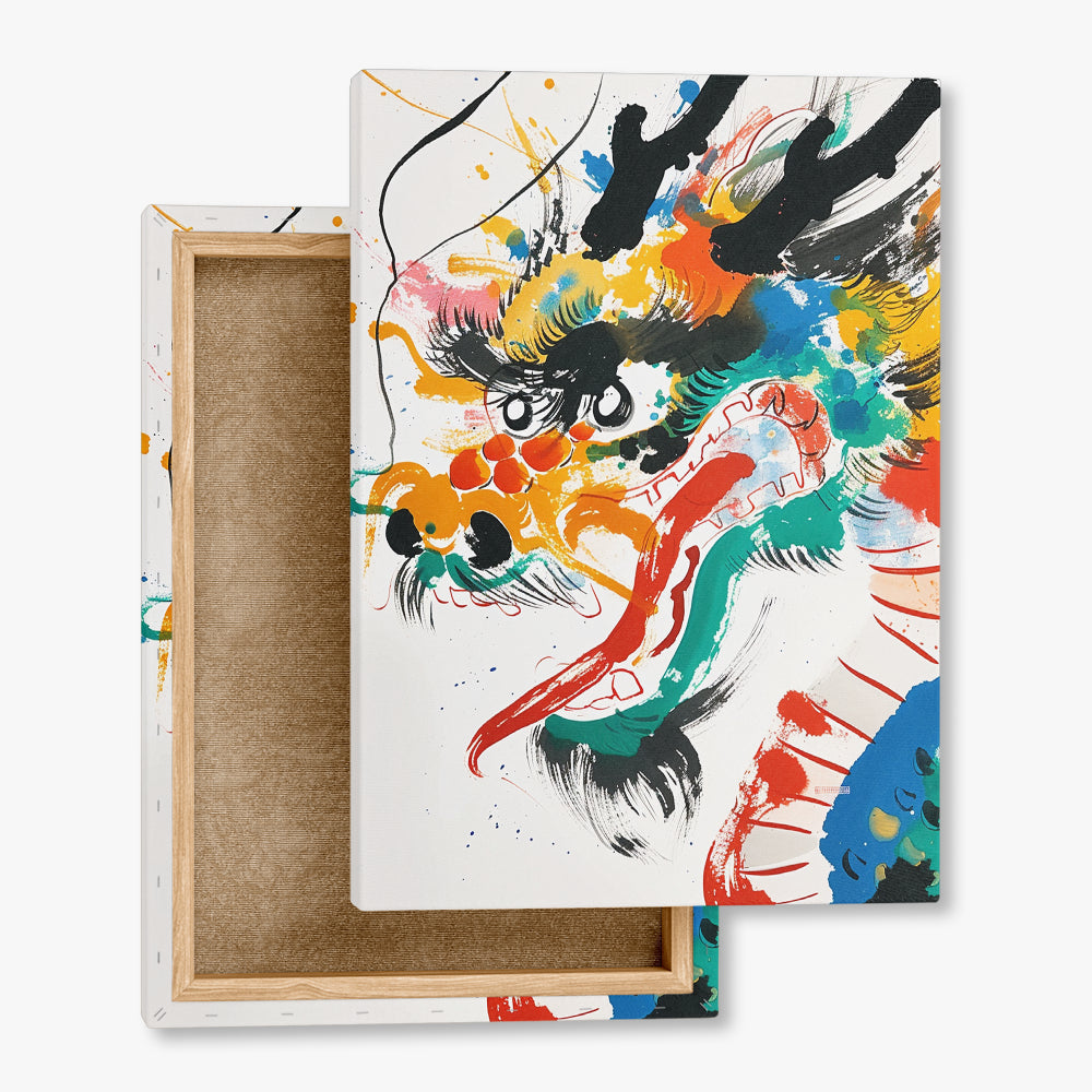 tableau-moderne-dragon