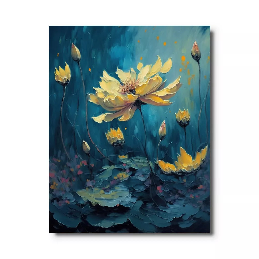 Tableau de Fleurs Moderne
