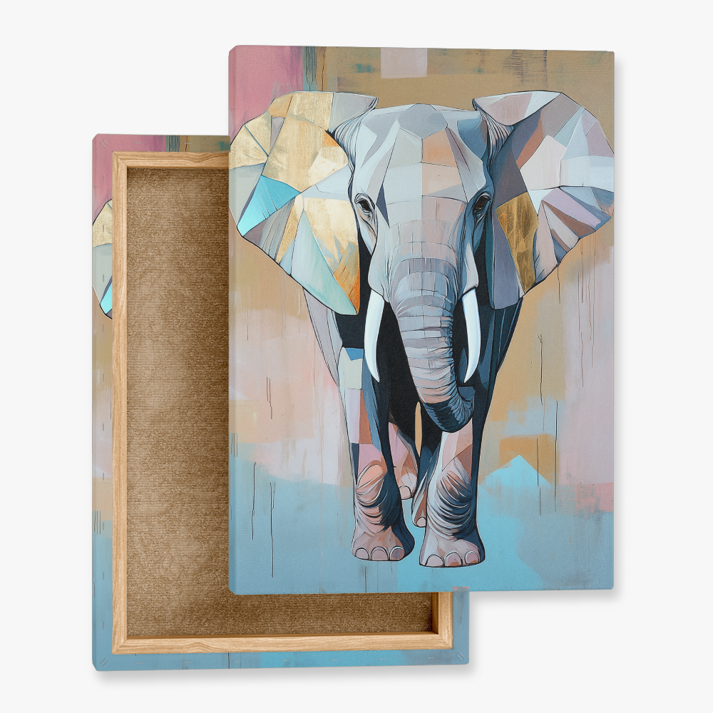 Tableau Eléphant Contemporain