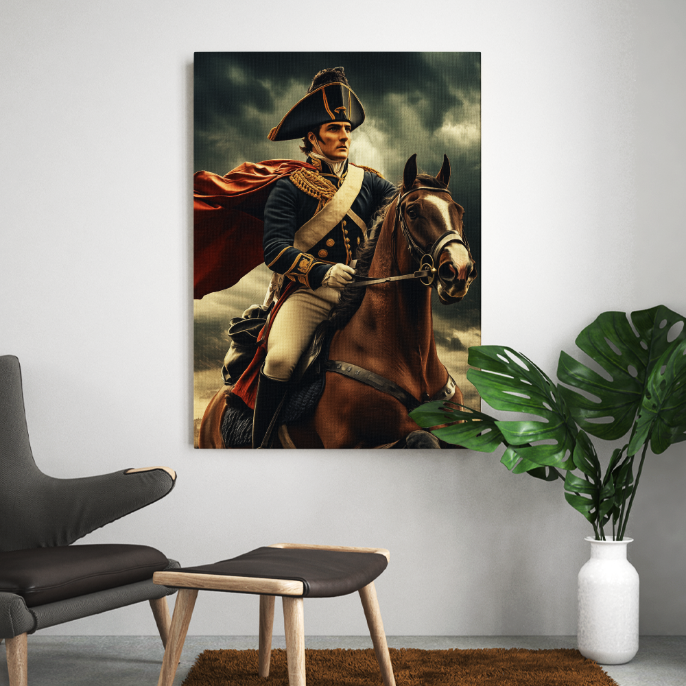 Napoléon à Cheval Tableau