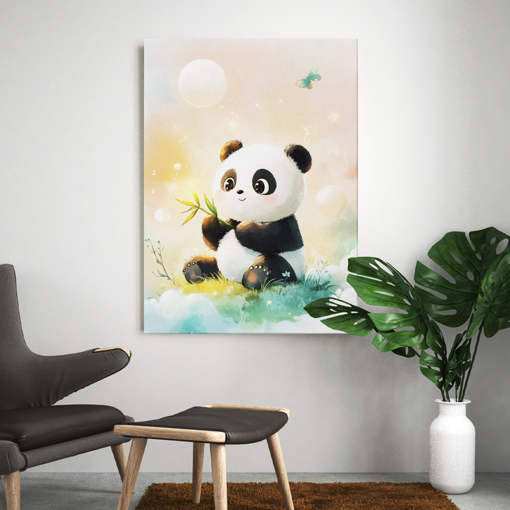 Tableau_panda_mignon_chambre_bebe