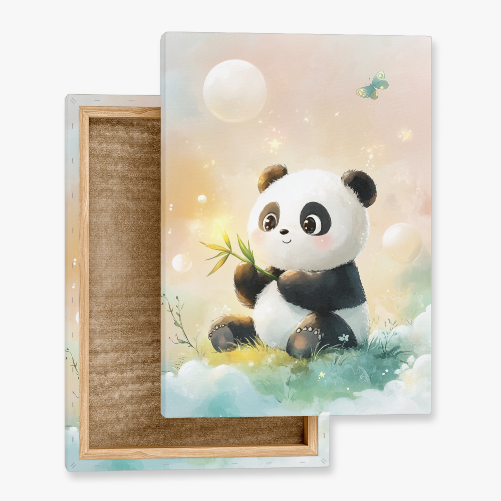 Tableau panda mignon chambre bébé