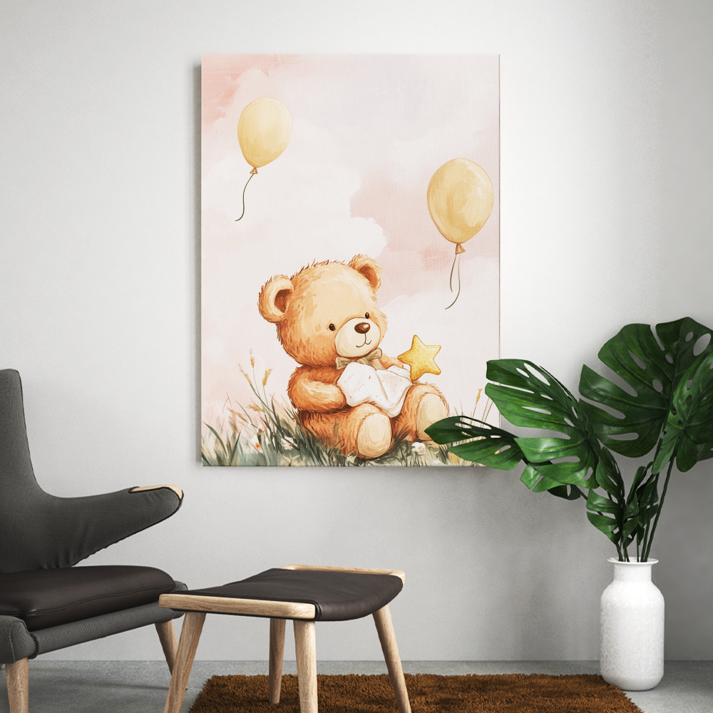 Tableau Chambre Bébé Ourson