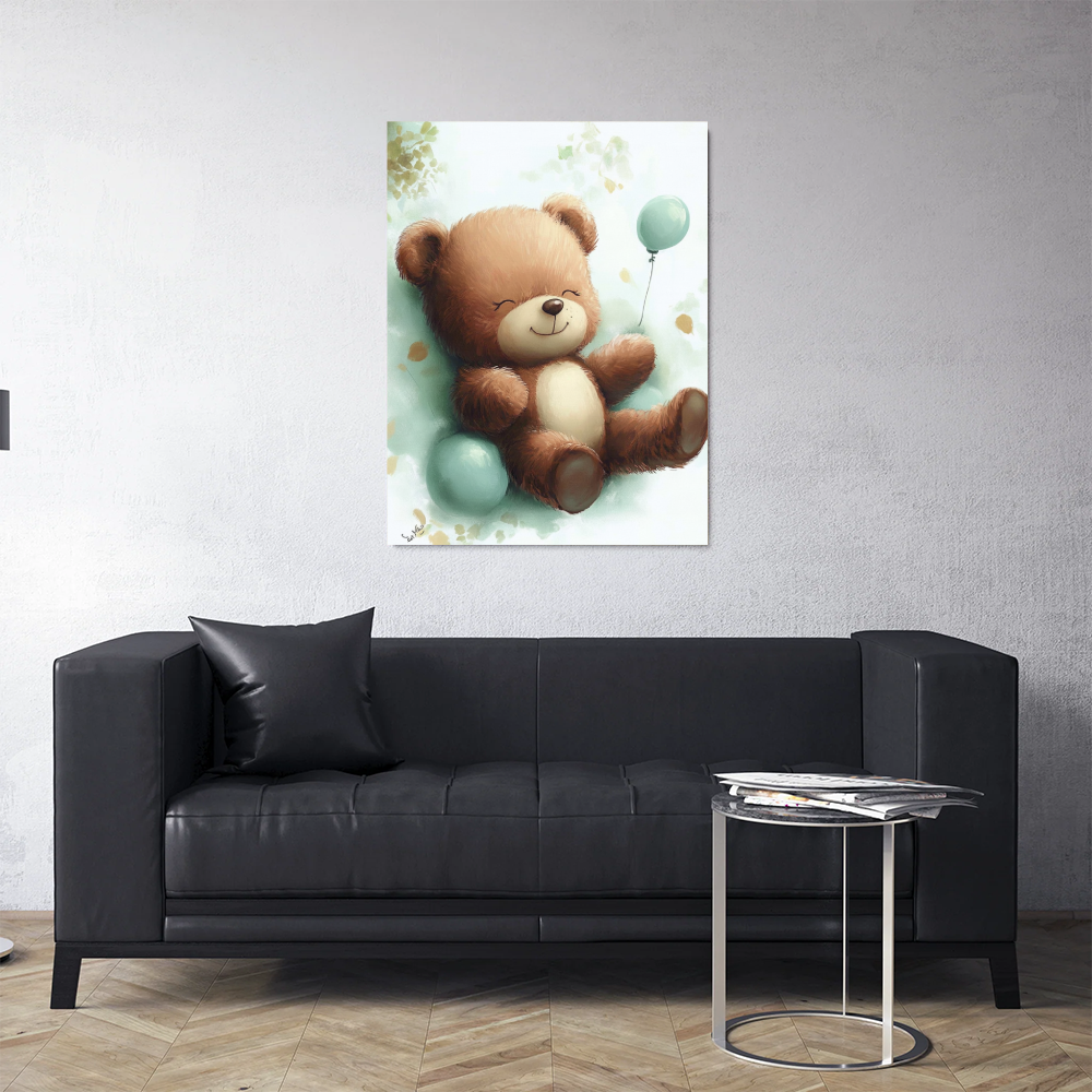 Tableau Chambre Bébé Ourson Mignon