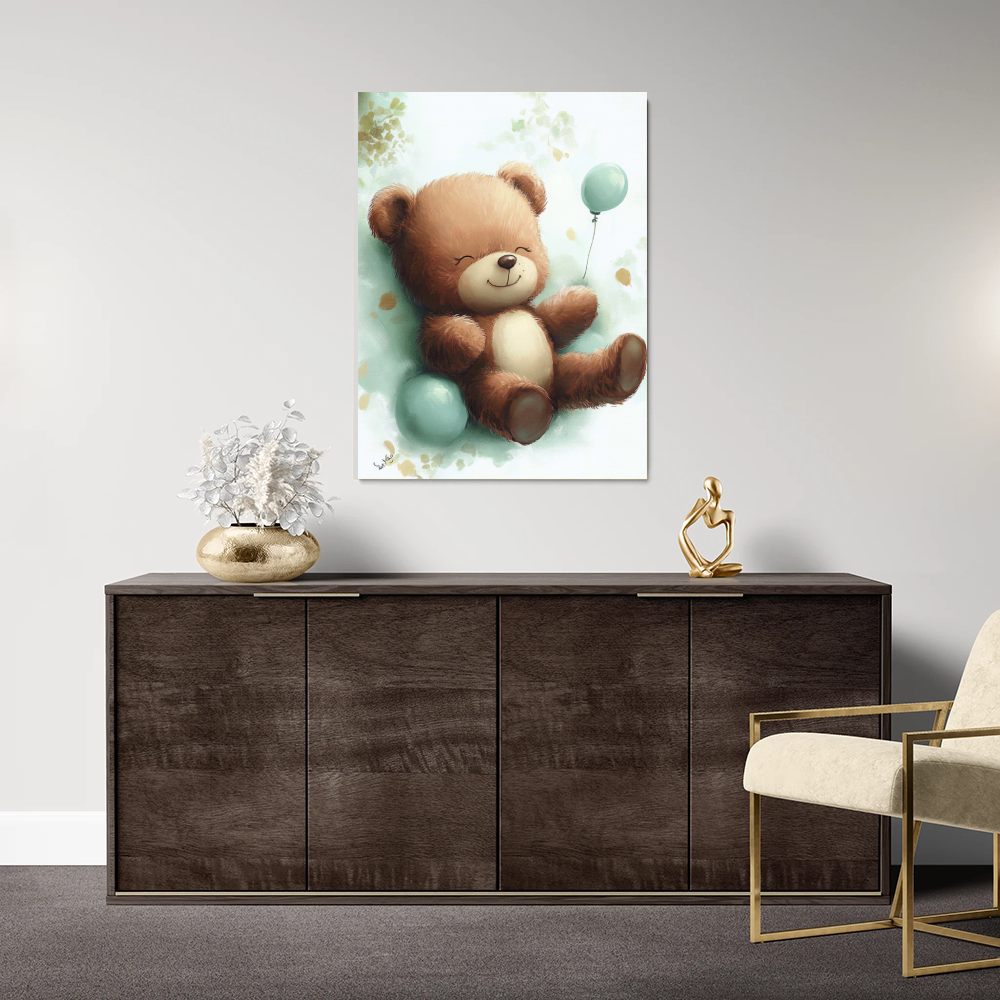 Tableau Chambre Bébé Ourson Mignon