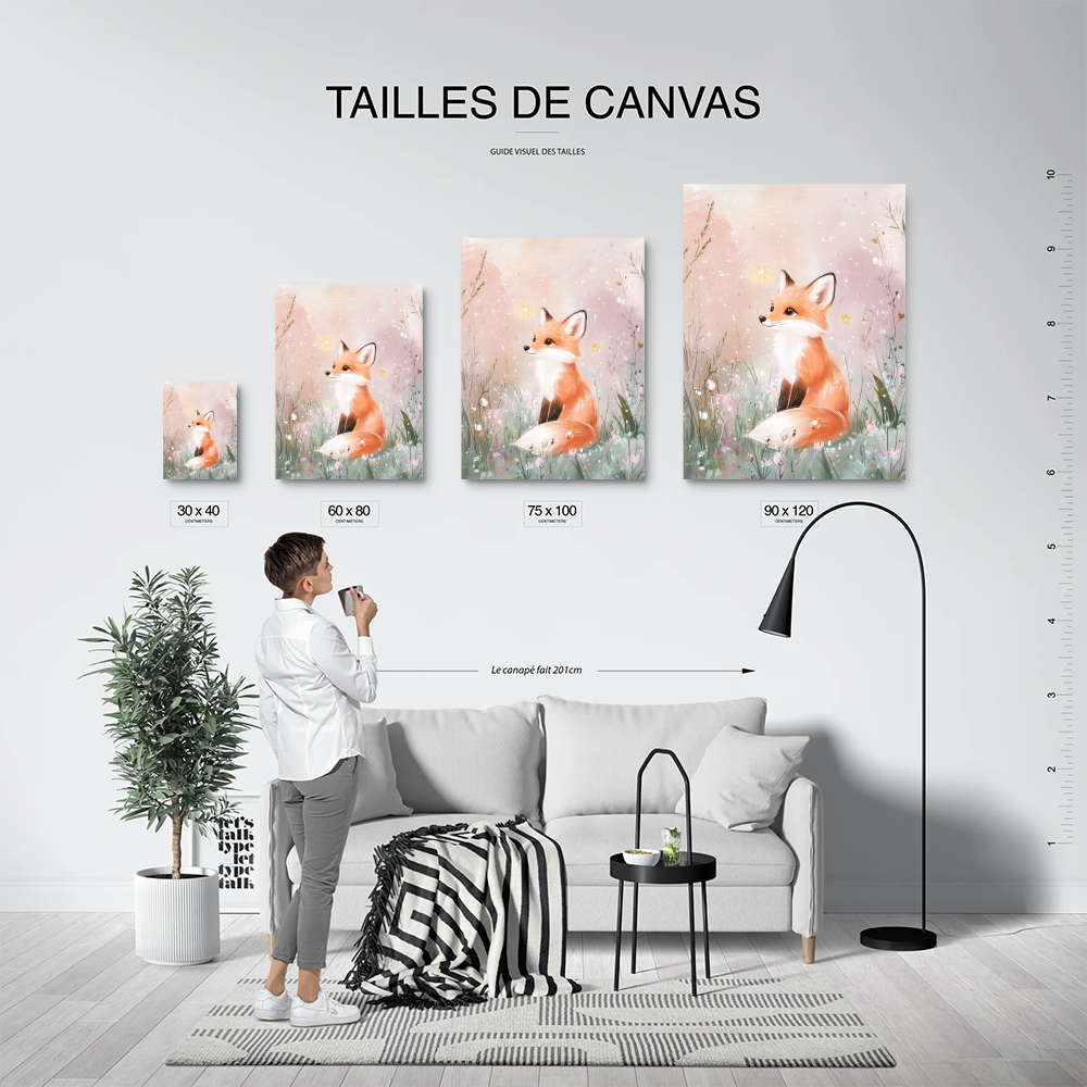 Tableau Chambre Bébé Renard