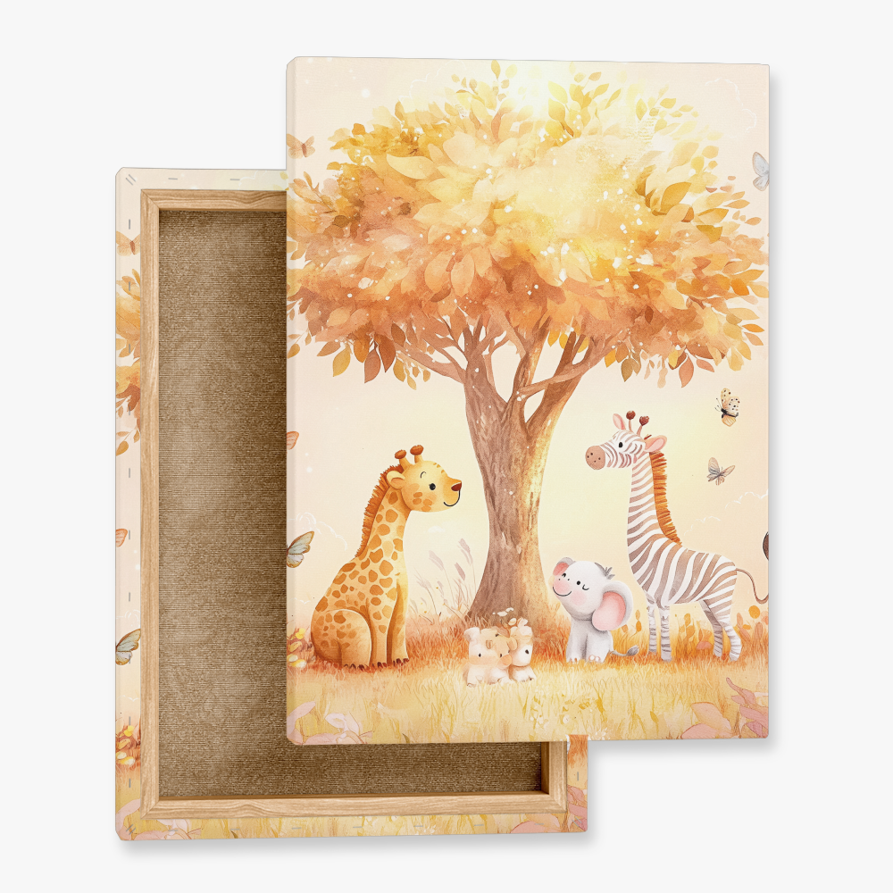 Tableau Chambre Bébé Savane