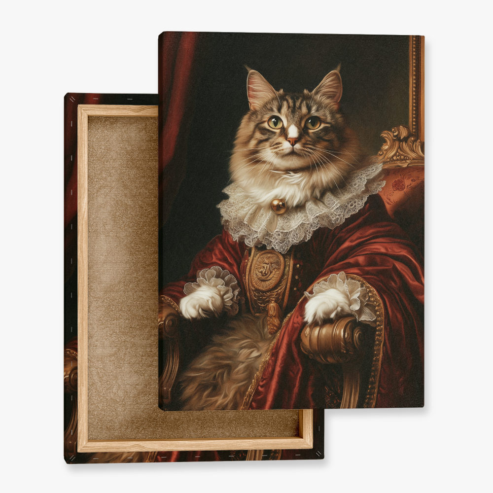 Tableau Chat Aristocrate