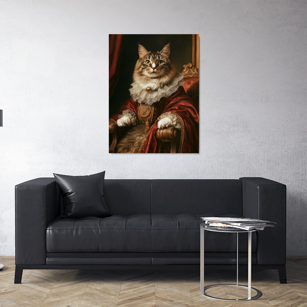 Tableau Chat Aristocrate