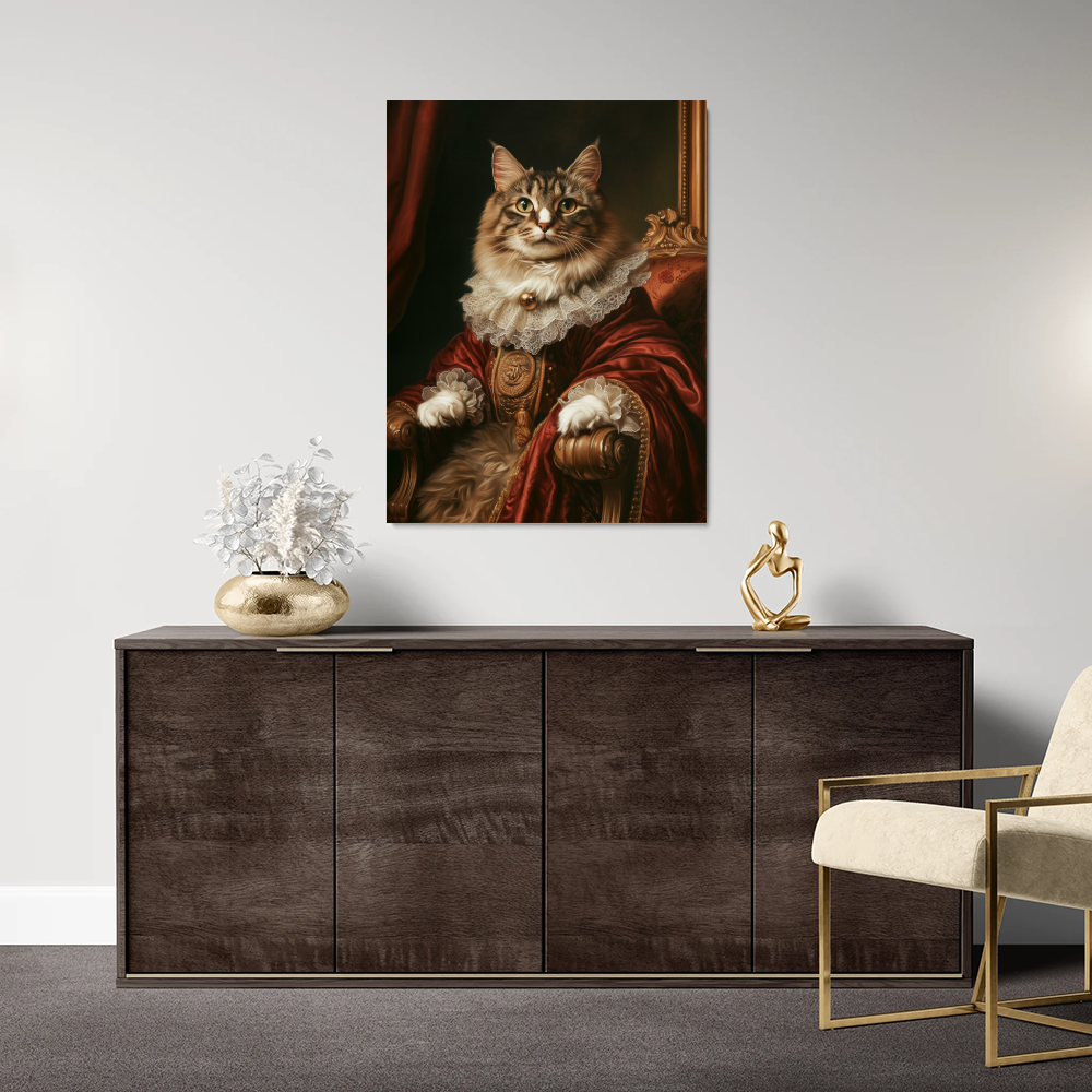 Tableau Chat Aristocrate
