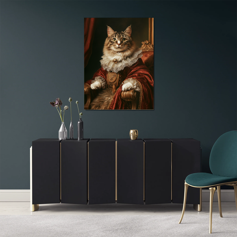 Tableau Chat Aristocrate