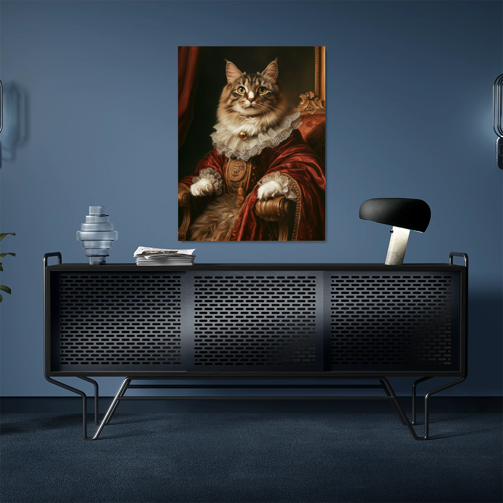 Tableau Chat Aristocrate