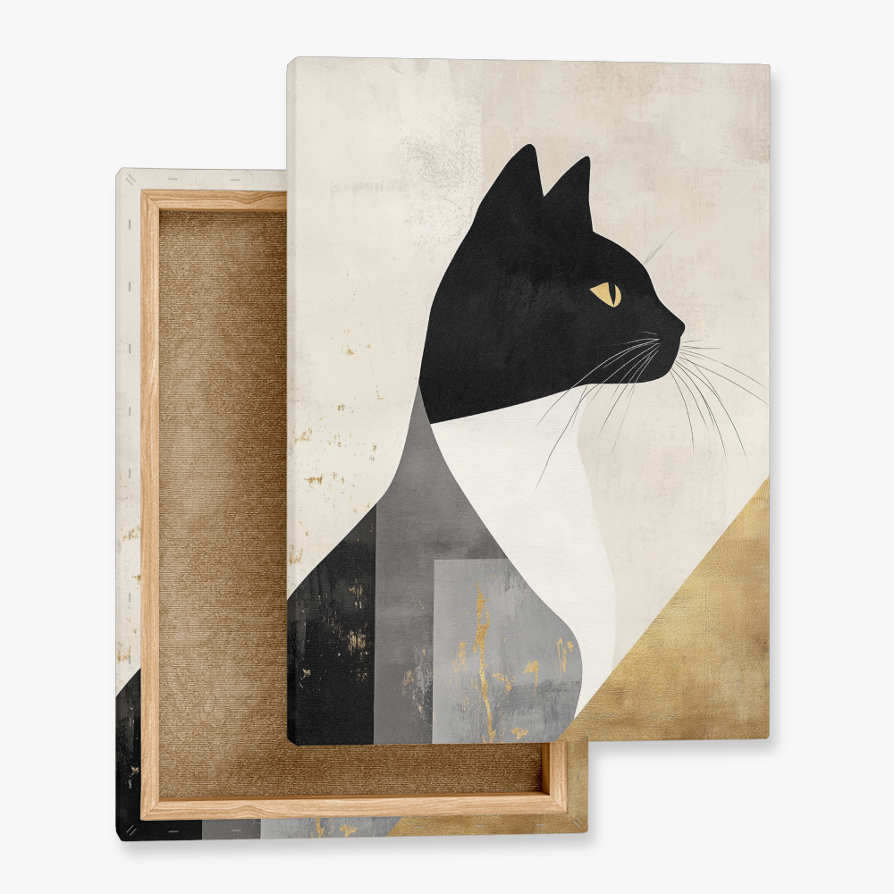 Tableau Chat Moderne