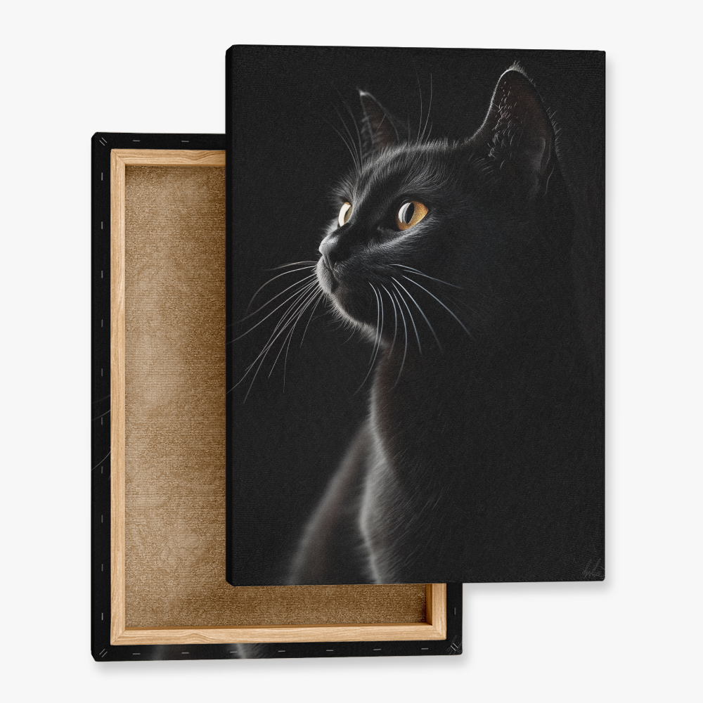 Tableau Chat Noir