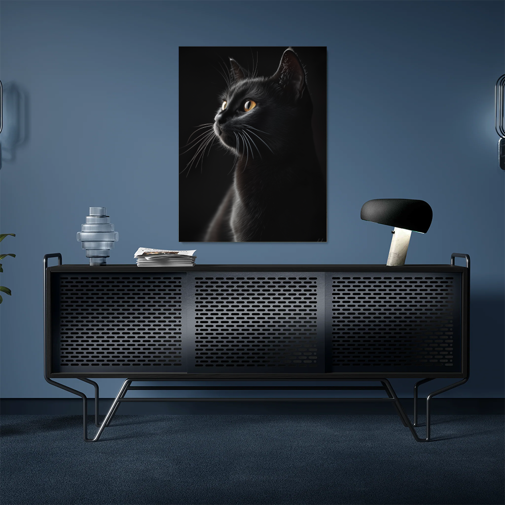 Tableau Chat Noir