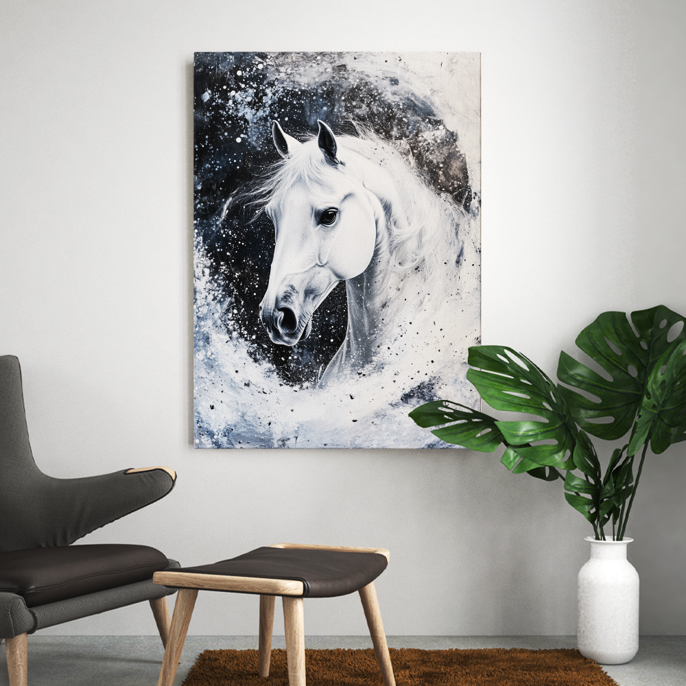 Tableau Cheval Blanc