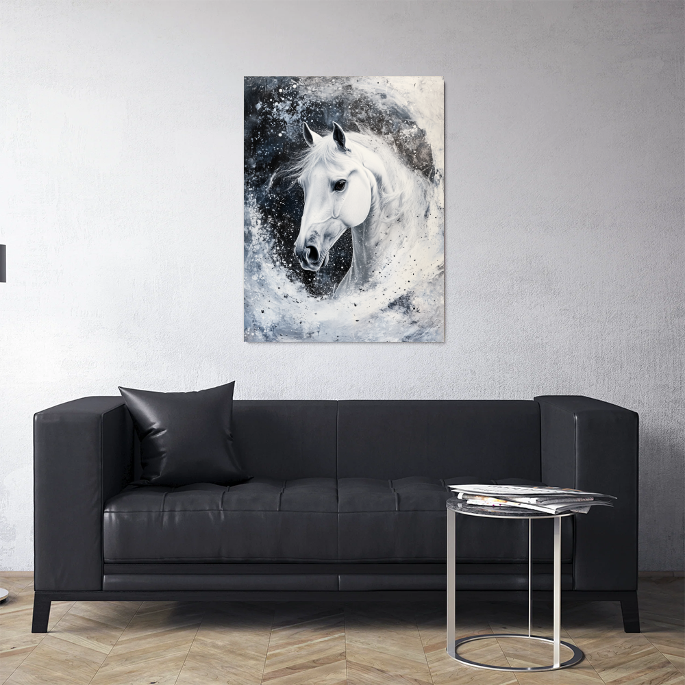 Tableau Cheval Blanc