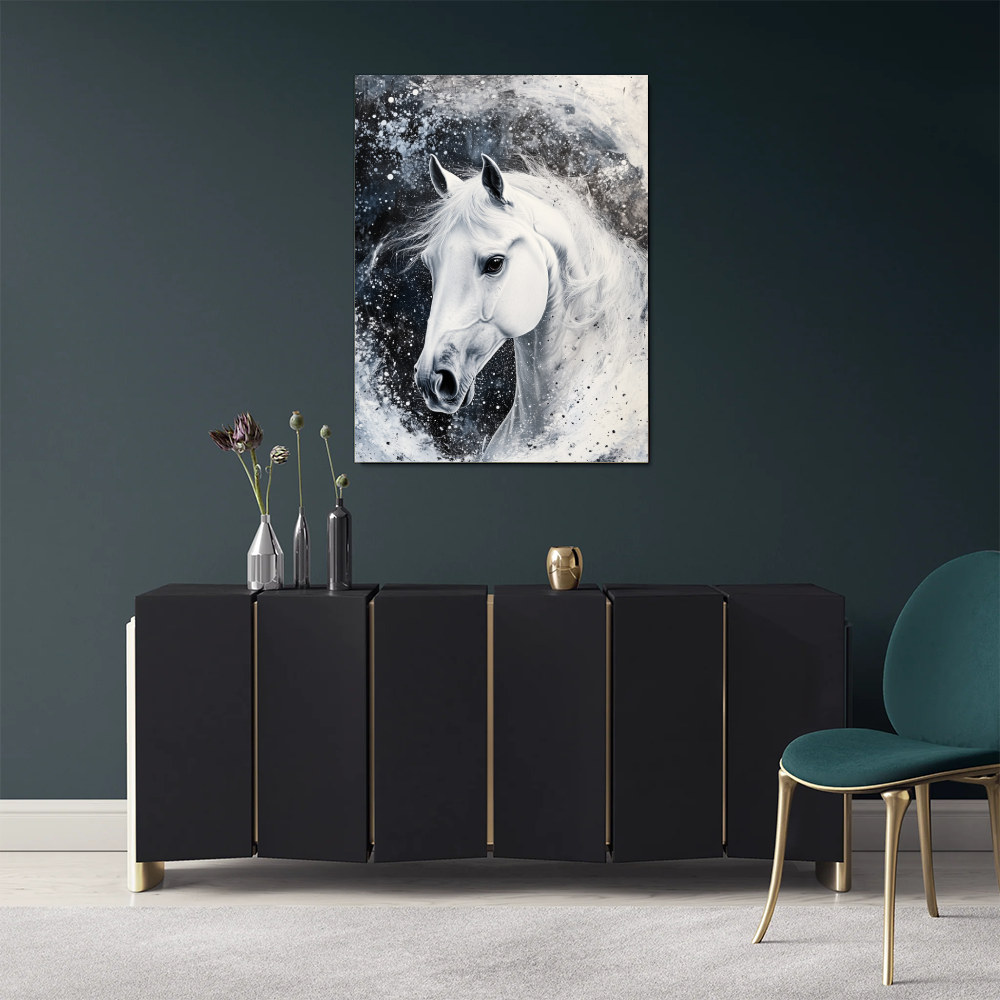 Tableau Cheval Blanc