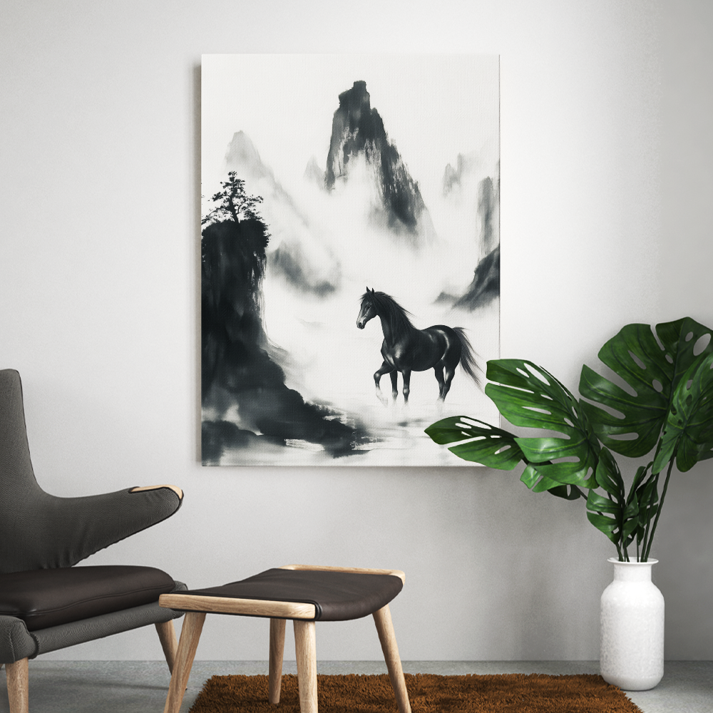 Tableau Cheval Chinois