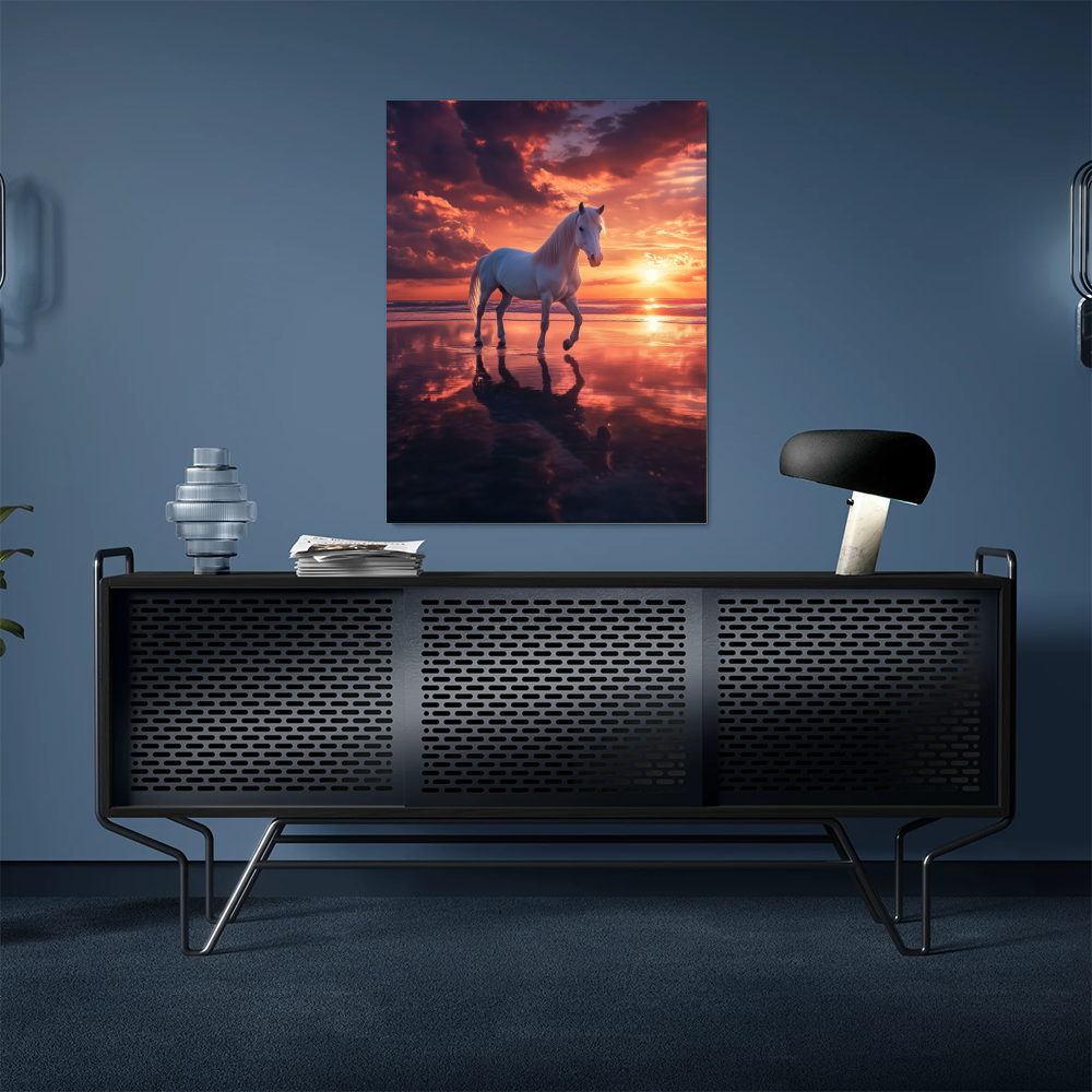 Tableau Cheval Plage