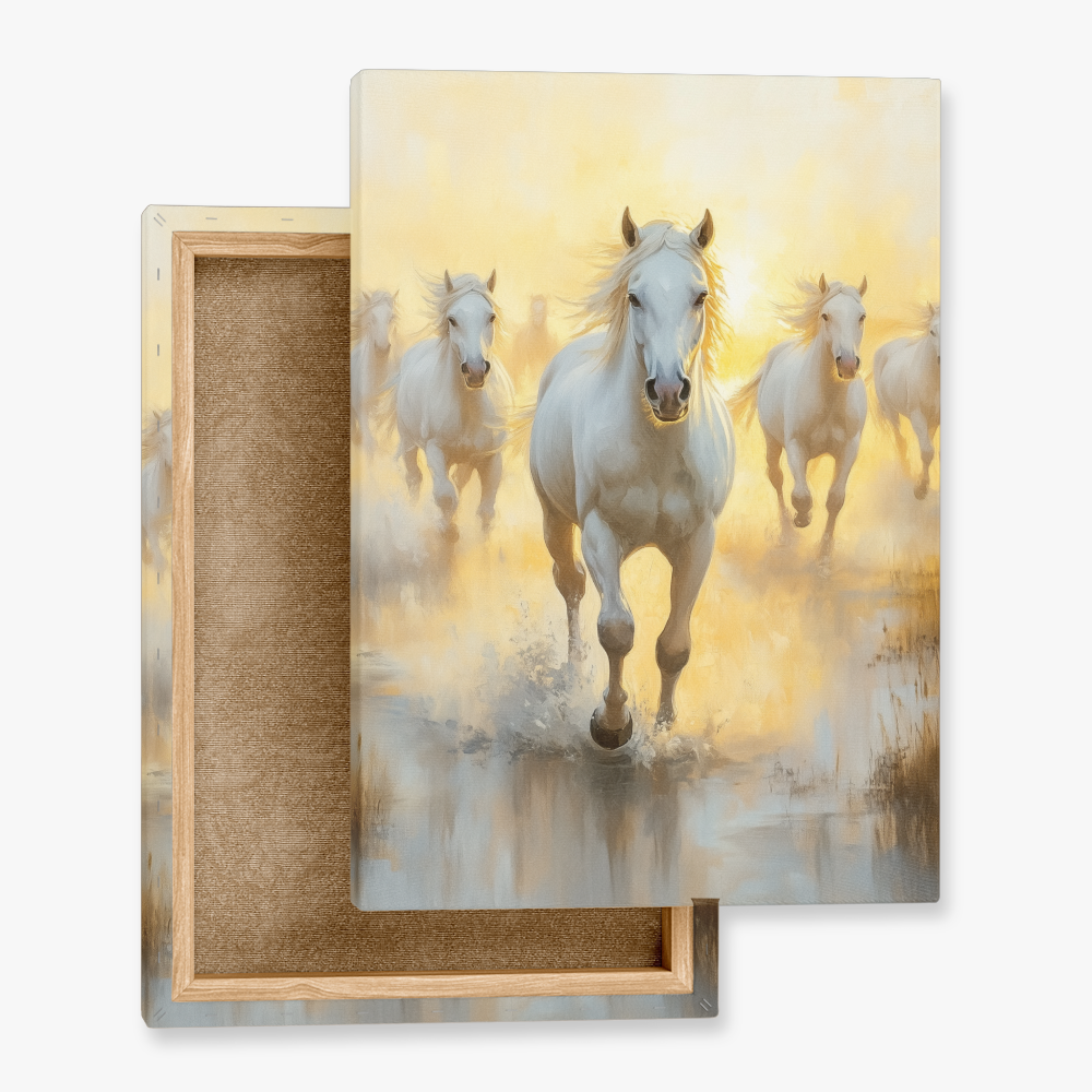 Tableau Chevaux Camargue