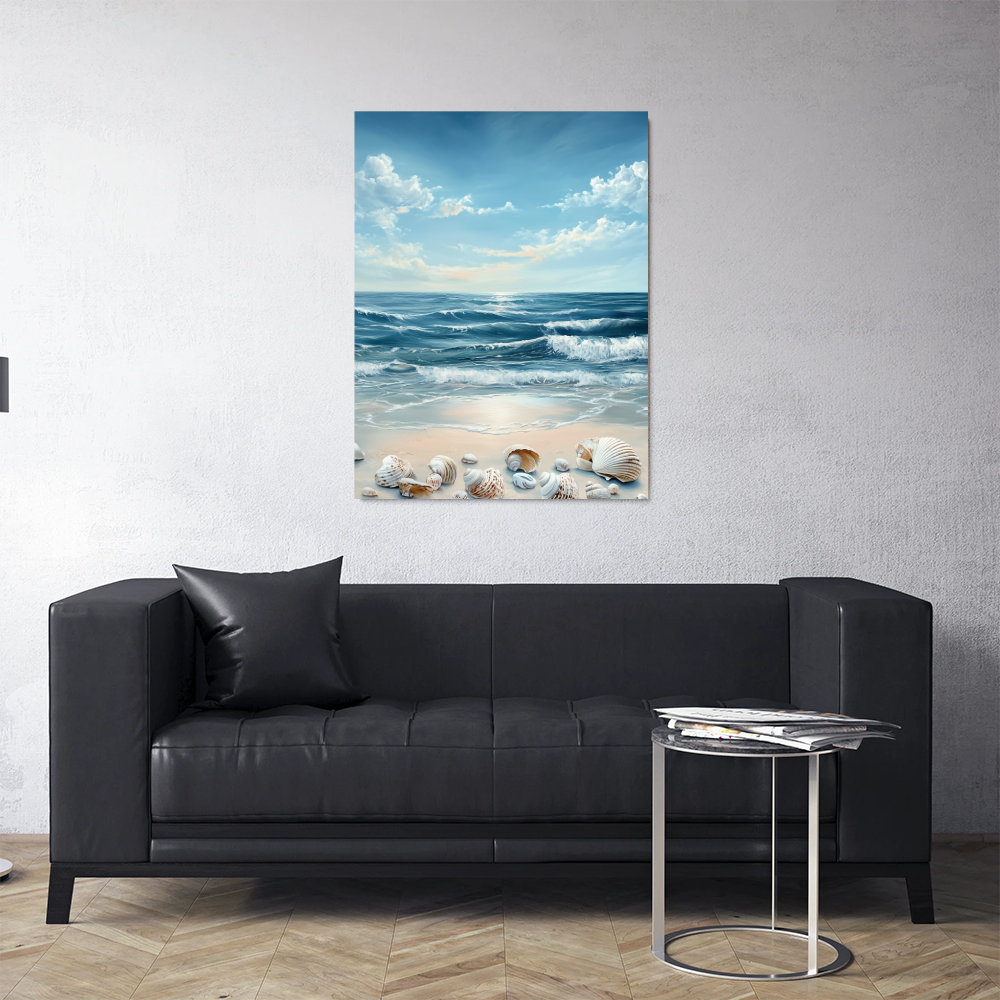 Tableau Coquillages Mer