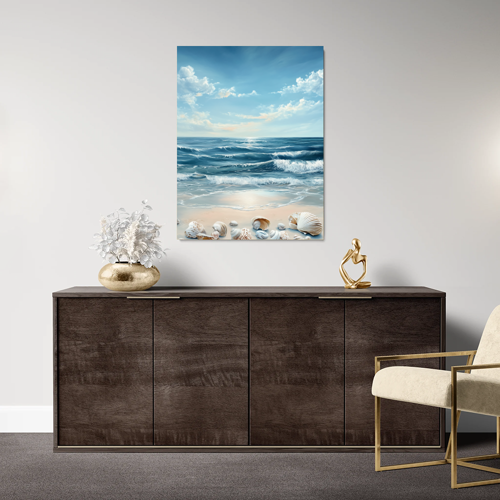 Tableau Coquillages Mer