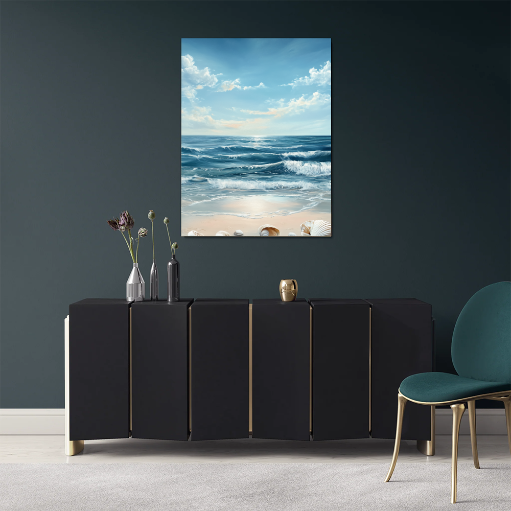 Tableau Coquillages Mer