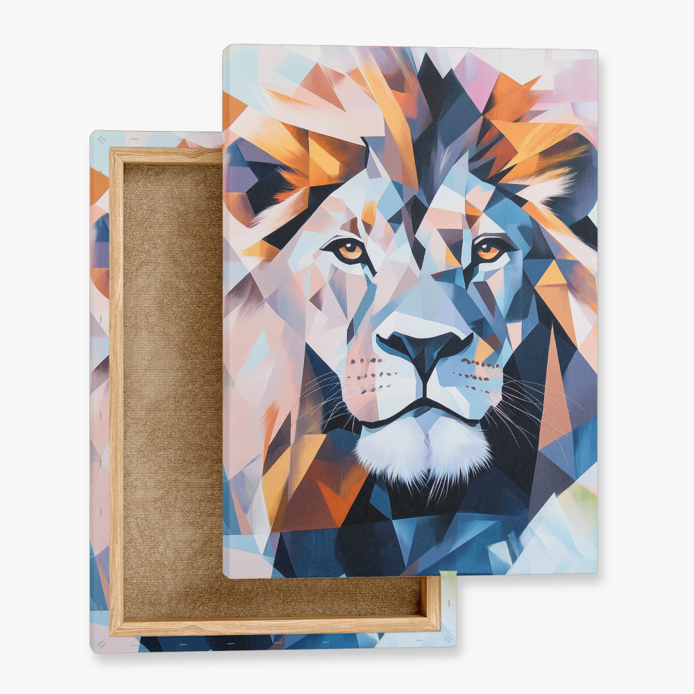 Tableau Lion Contemporain