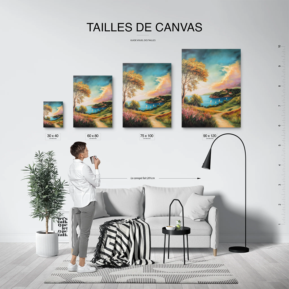 Tableau Paysage d'Été