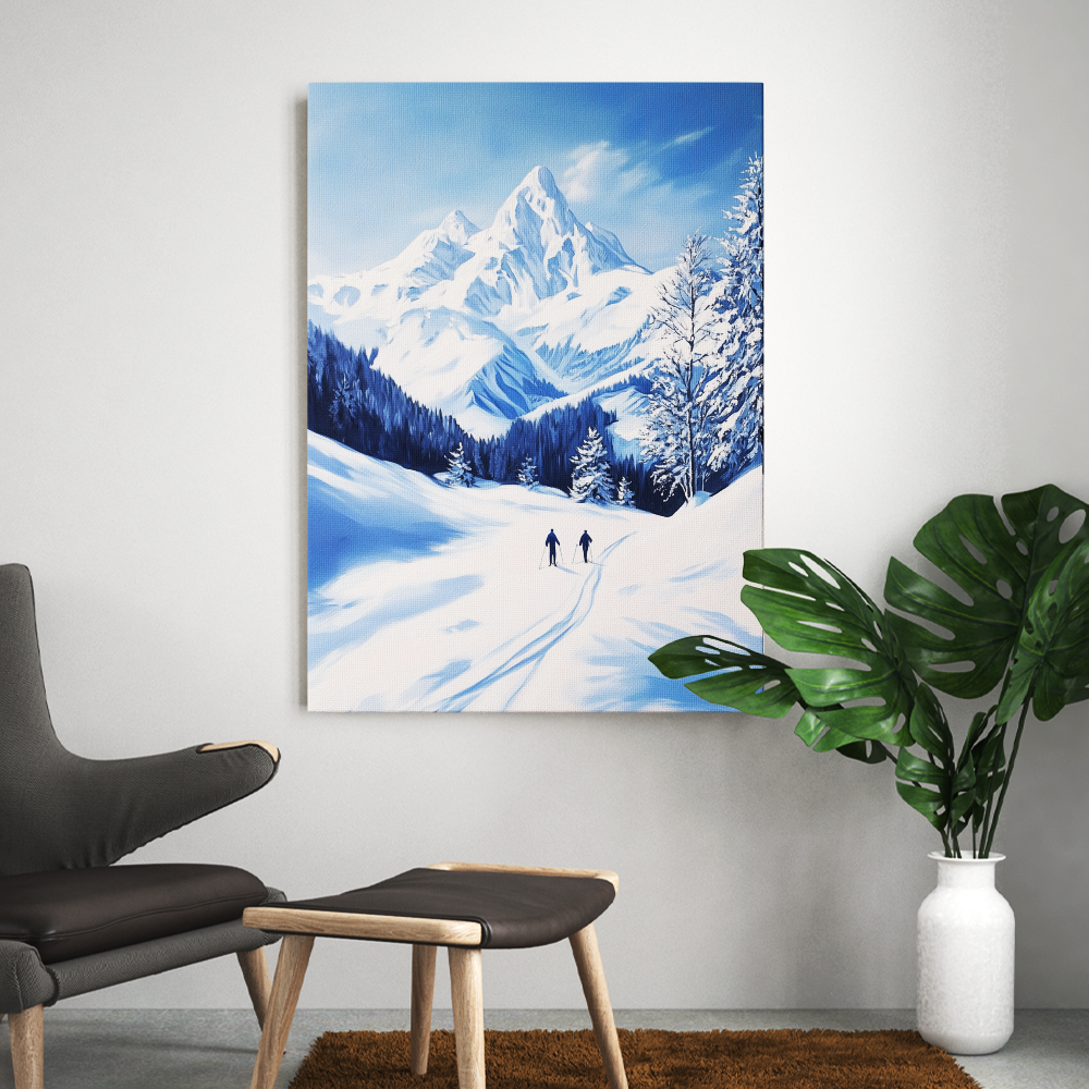 Tableau Paysage d'Hiver