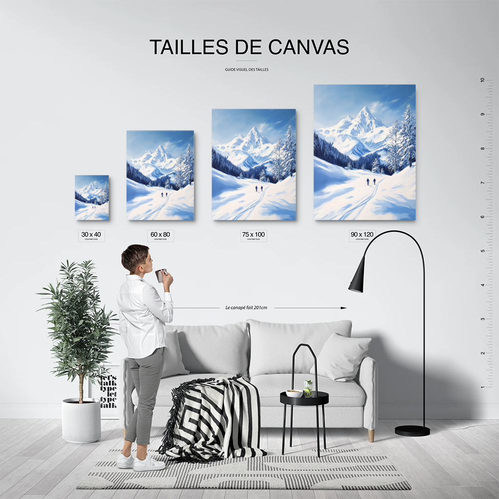Tableau Paysage d'Hiver