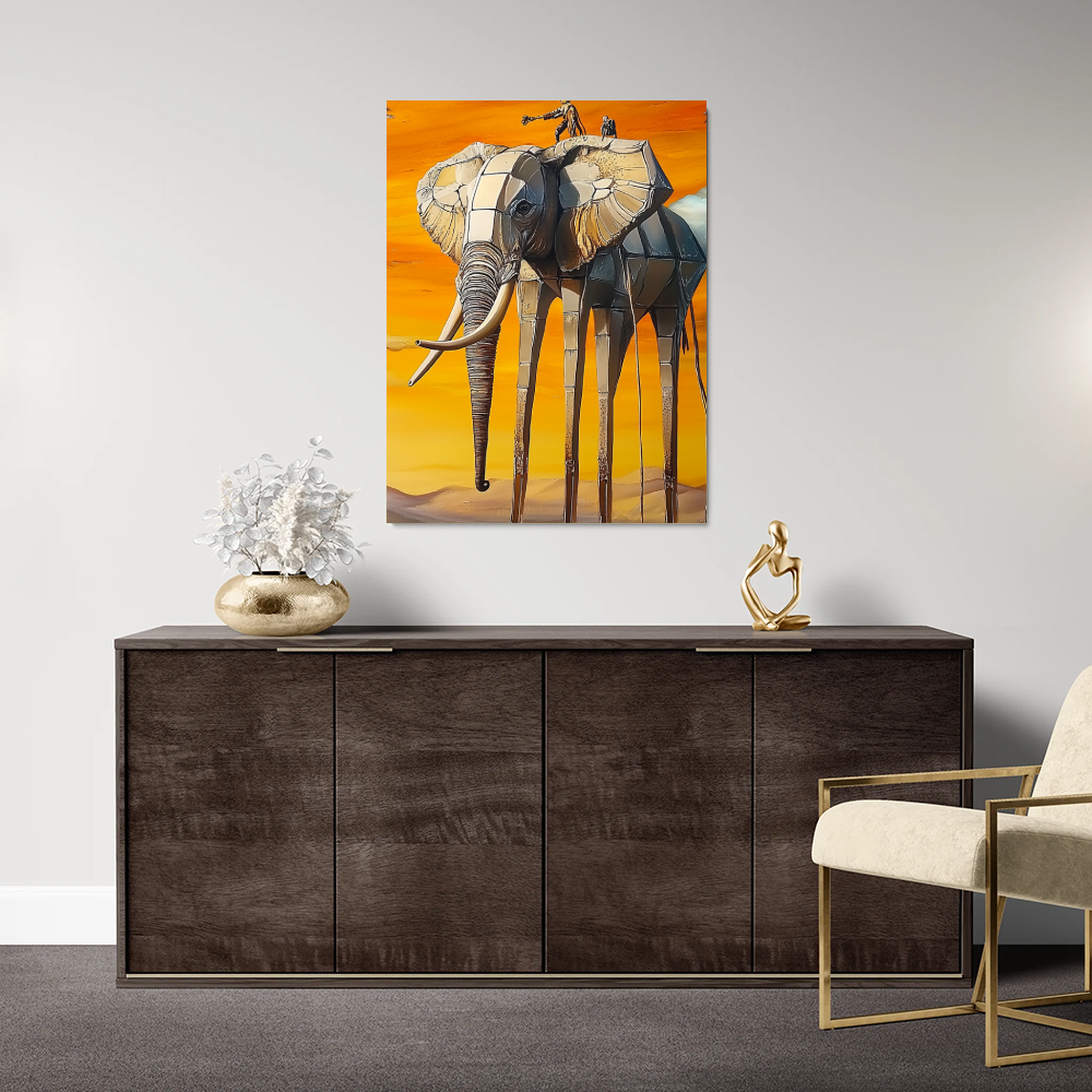 Tableau Eléphant Dali