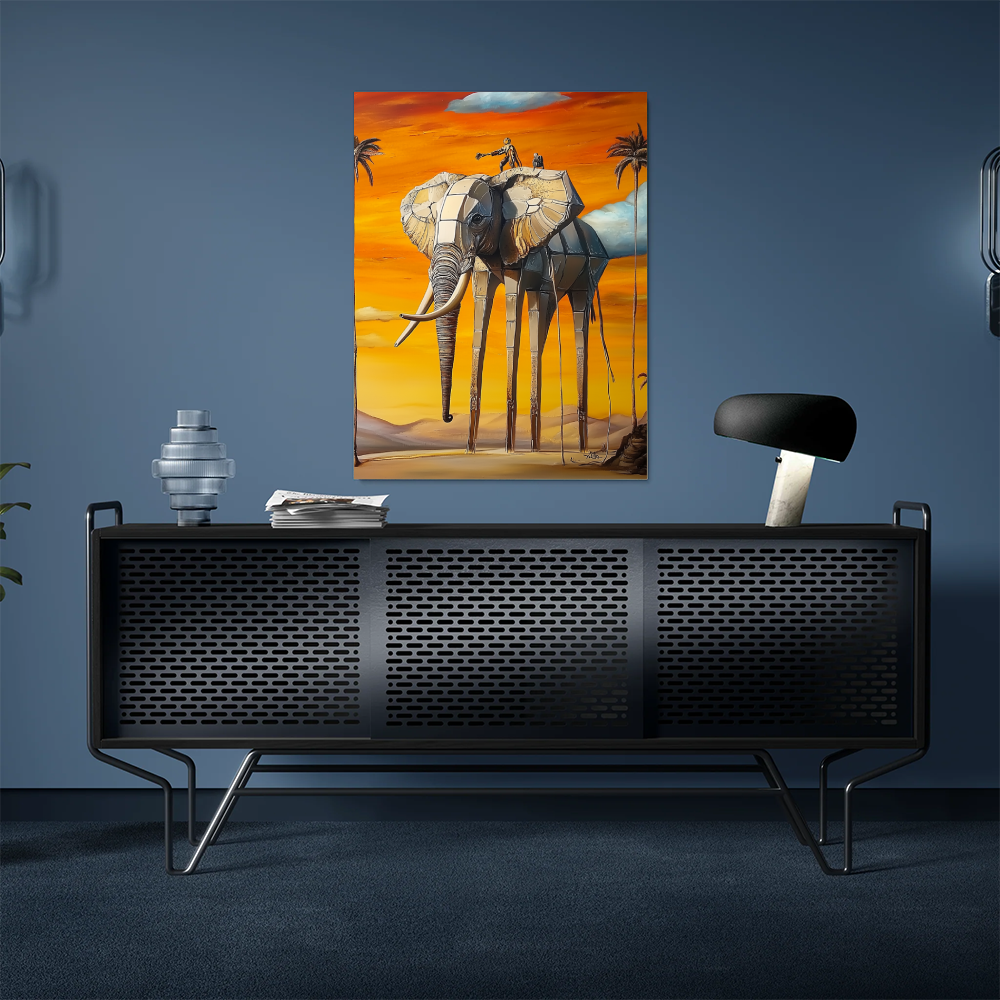 Tableau Eléphant Dali