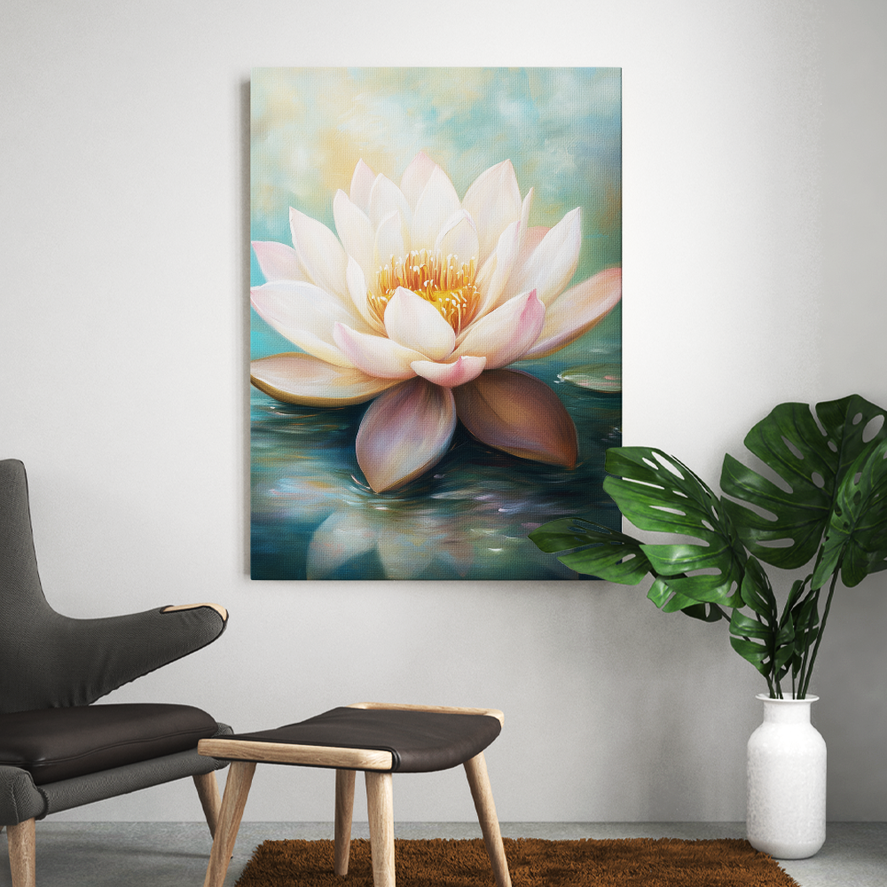 Tableau Fleur de Lotus