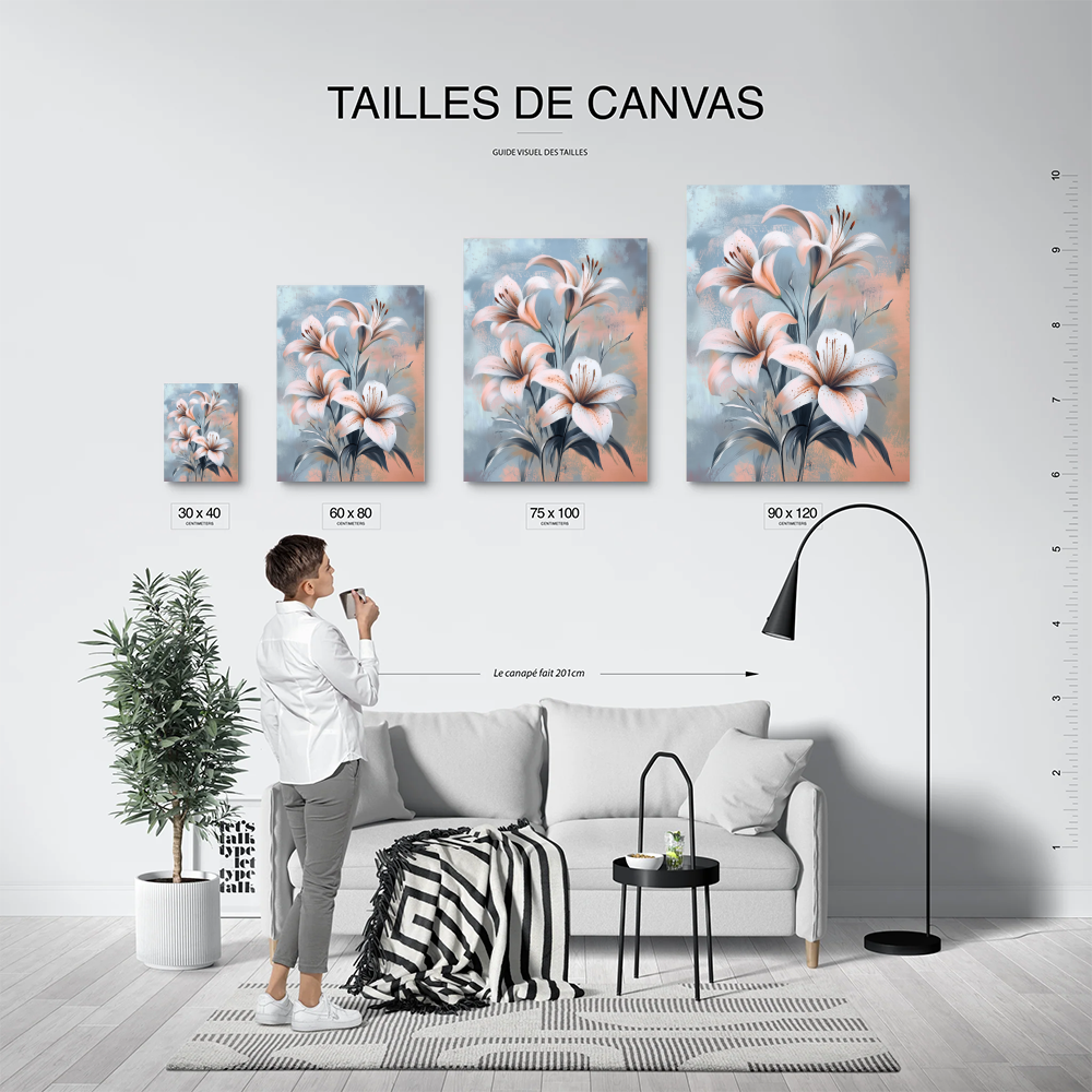 Tableau Fleur de Lys