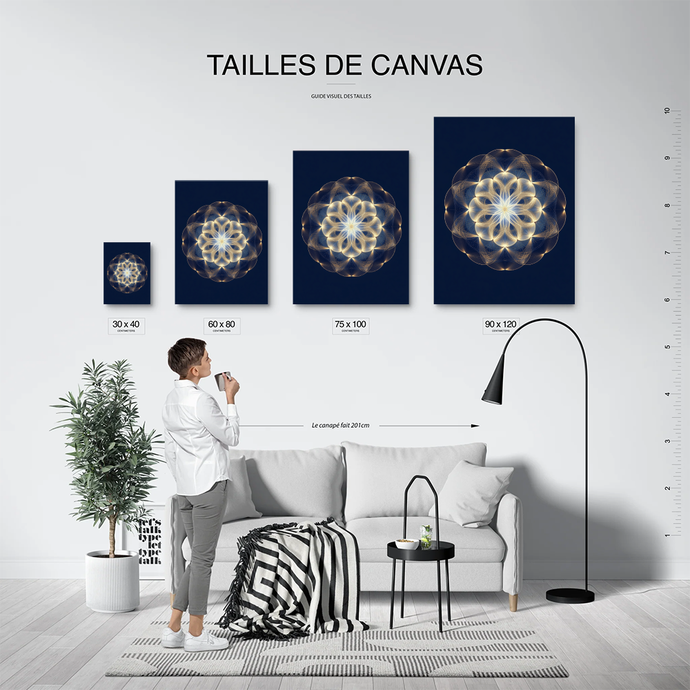 Tableau Fleur de Vie
