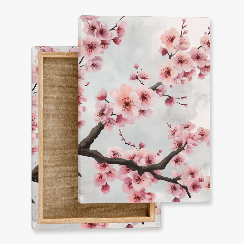 Tableau Fleur Japonaise
