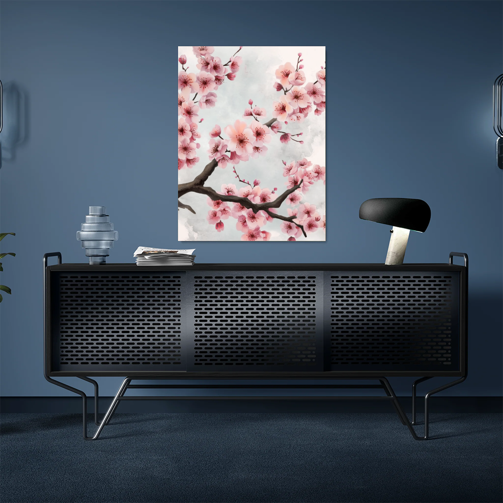 Tableau Fleur Japonaise