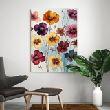 Tableau fleurs séchées