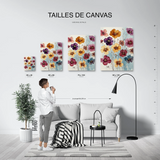 Tableau fleurs séchées