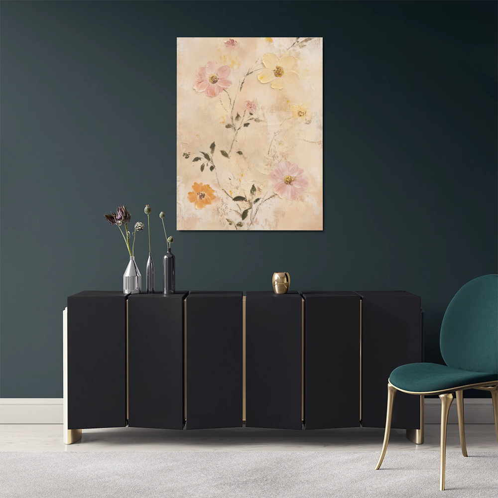 Tableau Fleurs Vintage