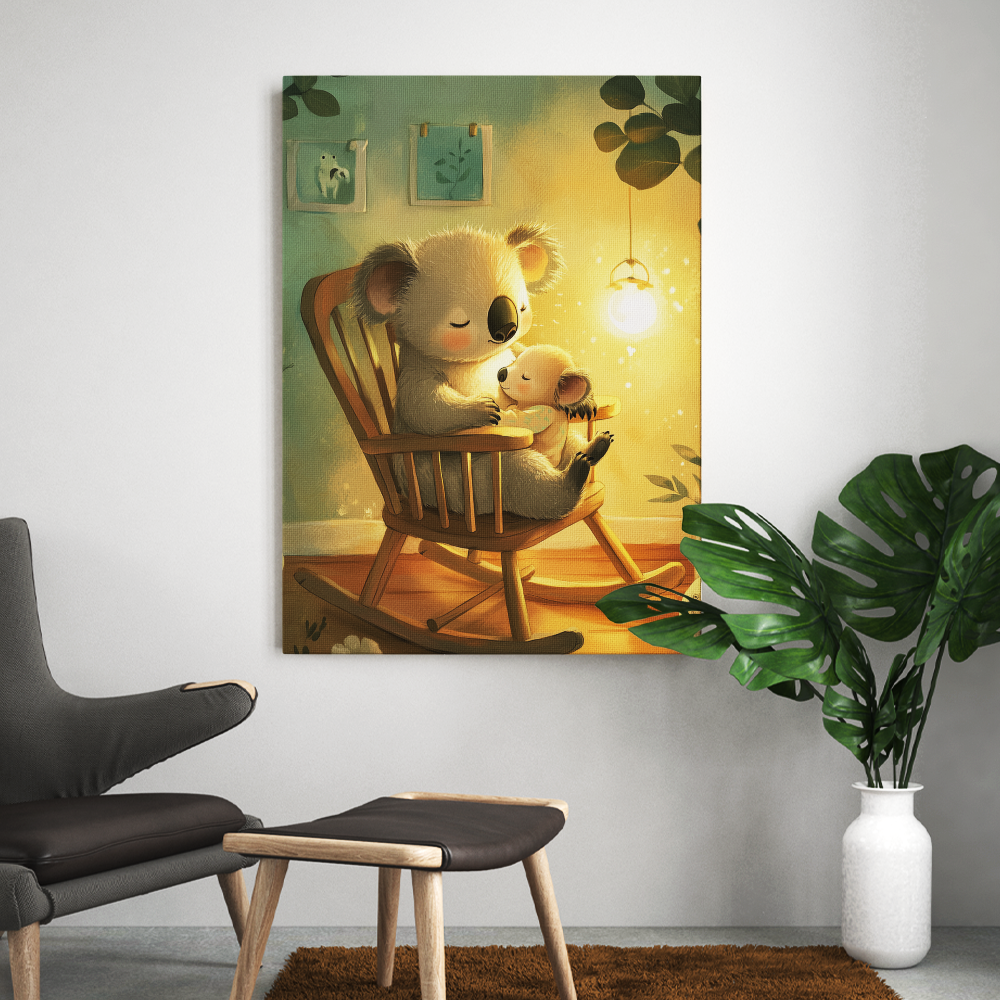 Tableau Koala Chambre Bébé Illustration
